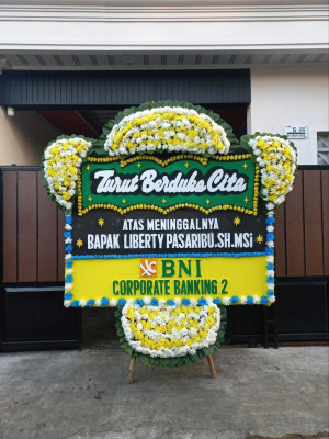 Papan Bunga Duka di Calaca