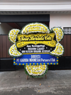 Papan Bunga Duka di Calaca