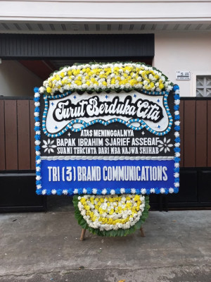 Papan Bunga Duka di Calaca